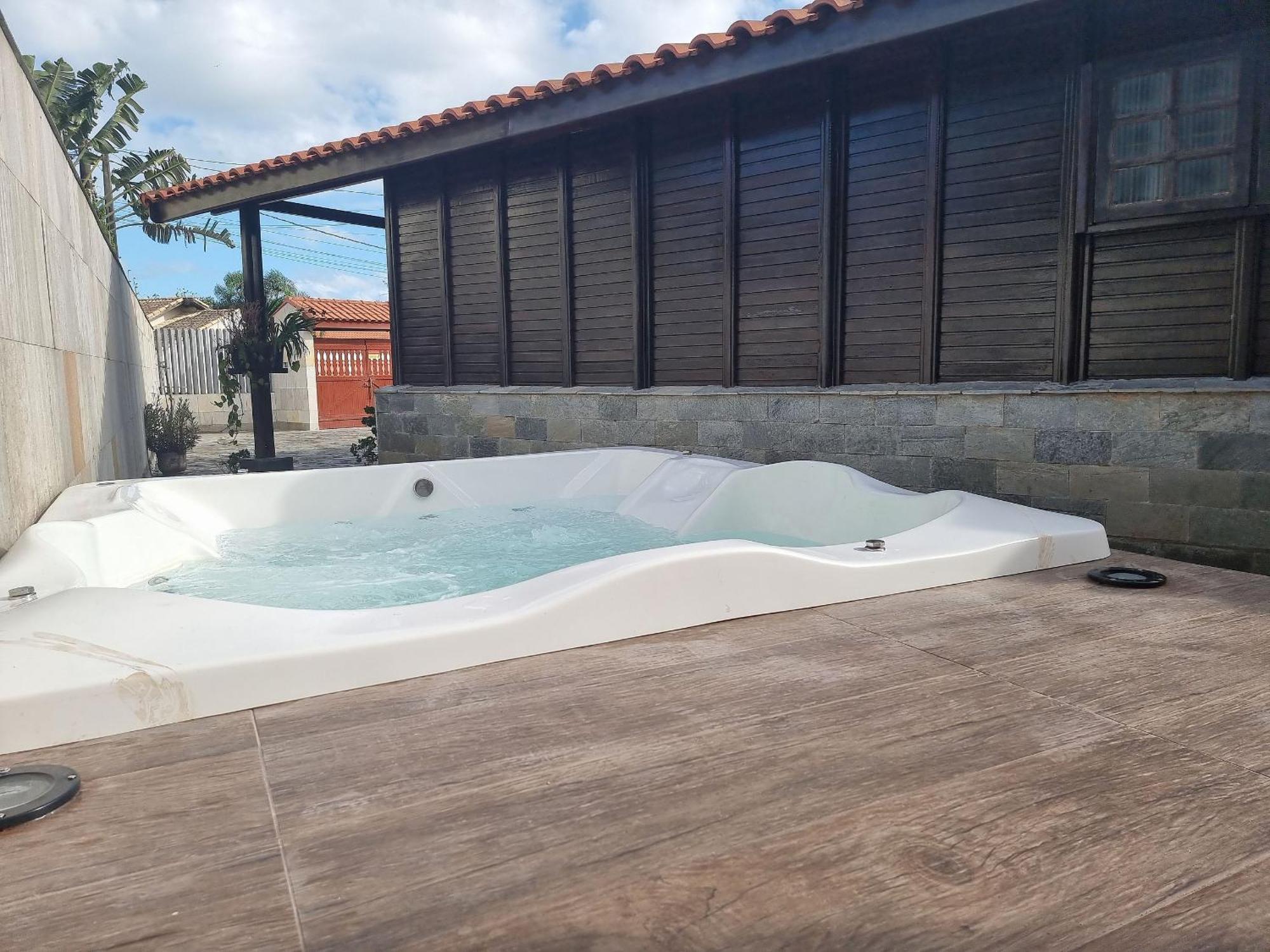 Piscina Aquecida , Spa, Bilhar, Ar Cond, Wi-Fi Itanhaém Exterior photo