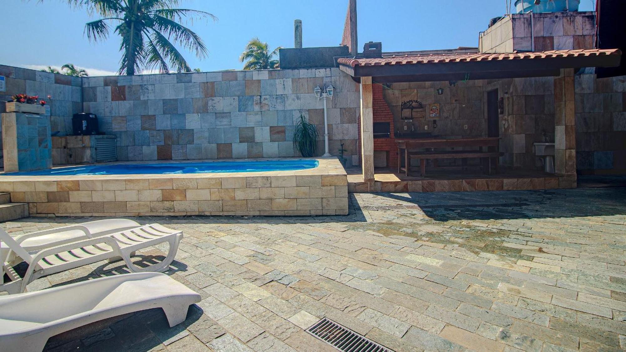 Piscina Aquecida , Spa, Bilhar, Ar Cond, Wi-Fi Itanhaém Exterior photo